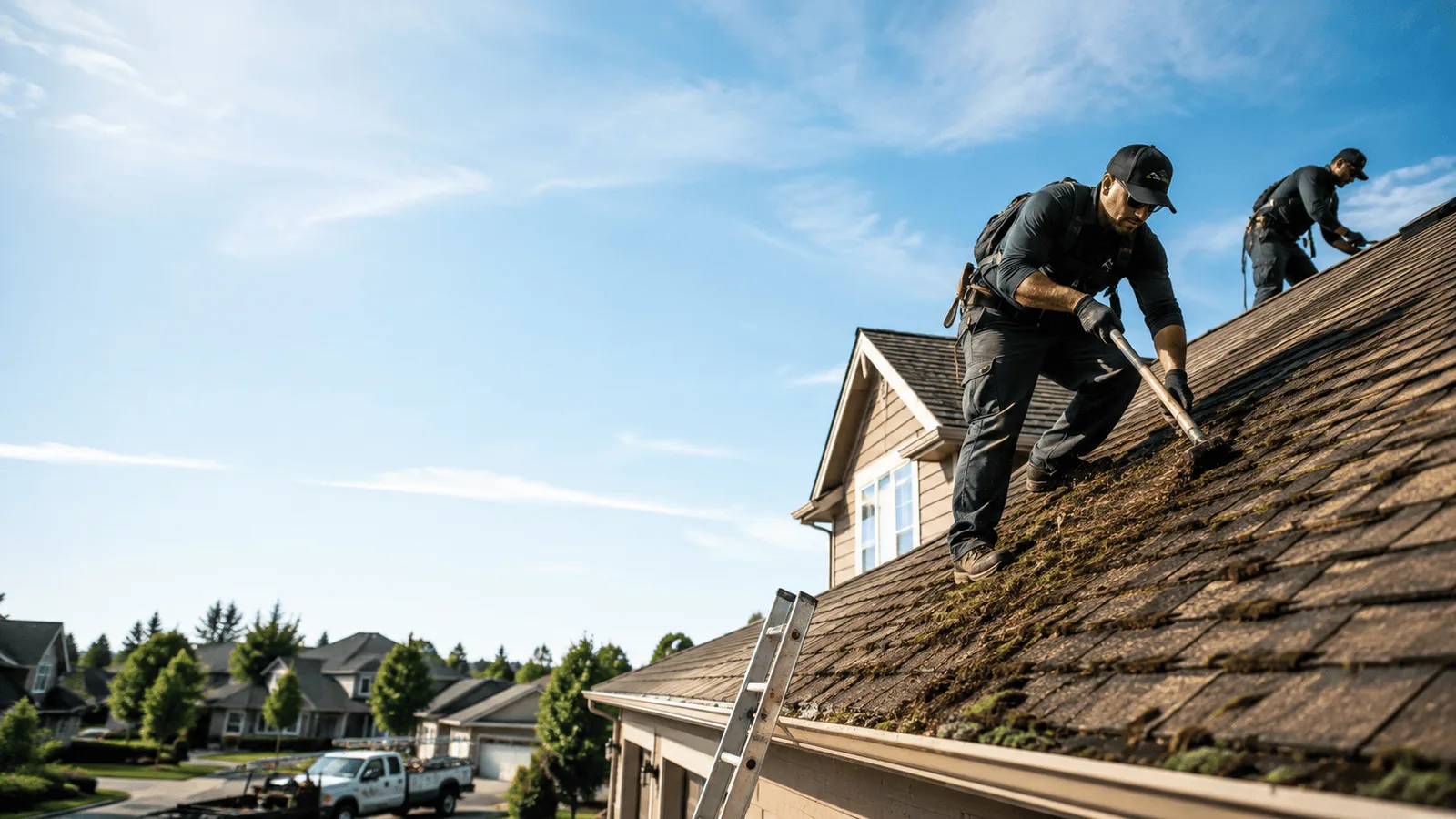 Roof Moss Removal in La Crosse, WI near me